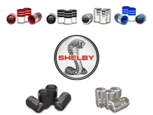 Shelby Rims Valve Caps for SUVs Universal